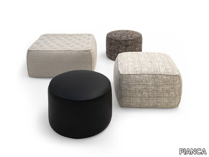 EDEN - Fabric pouf _ PIANCA