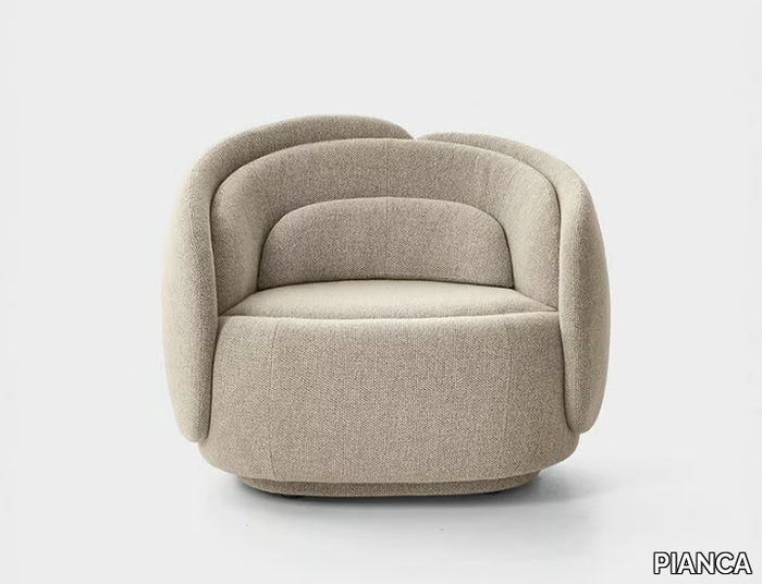 PEONIA - Fabric armchair _ PIANCA