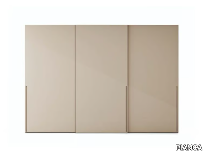 TRATTO - Lacquered wooden wardrobe _ PIANCA