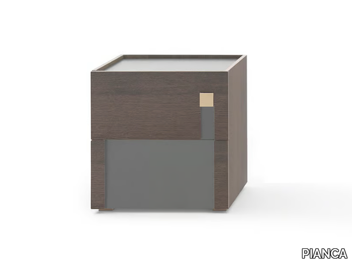 LOGOS - Bedside table with drawers _ PIANCA