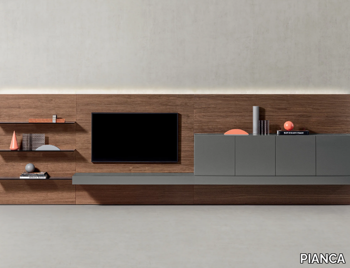 PEOPLE 02 - Sectional wooden storage wall _ PIANCA