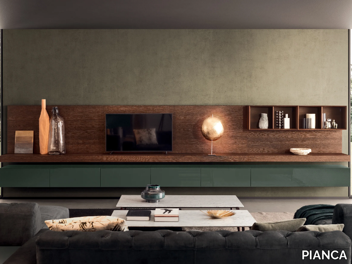 PEOPLE 06 - Sectional wooden storage wall _ PIANCA