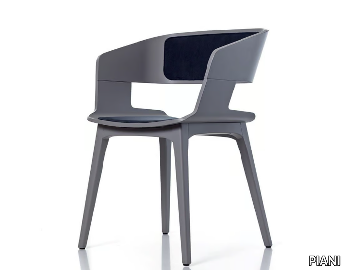 SOPHIA 00 A3 - Multi-layer wood chair with armrests _ PIANI