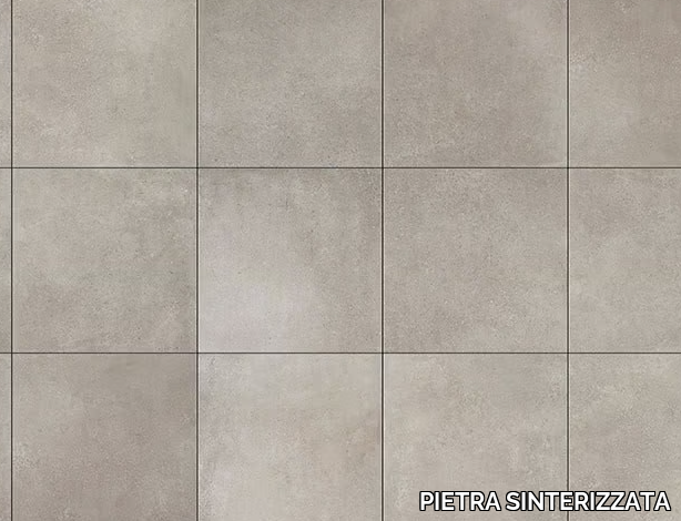 CATTEDRALE GREY - Outdoor floor tiles with stone effect _ PIETRA SINTERIZZATA