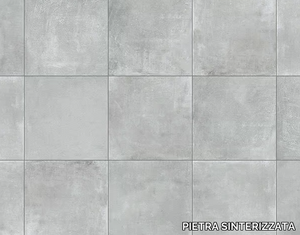 CEMENTO SMOKE - Vehicular porcelain stoneware outdoor floor tiles _ PIETRA SINTERIZZATA