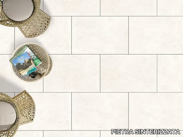 DUOMO PERLA - Indoor/outdoor flooring with stone effect _ PIETRA SINTERIZZATA