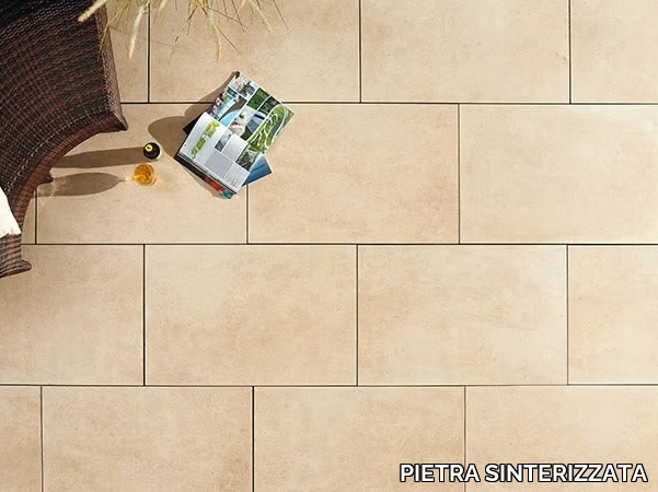 DUOMO SABBIA - Indoor/outdoor flooring with stone effect _ PIETRA SINTERIZZATA