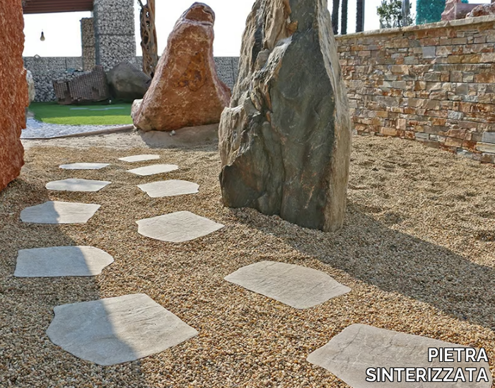 PASSO GIAPPONESE BARGE - Porcelain stoneware garden paths _ PIETRA SINTERIZZATA