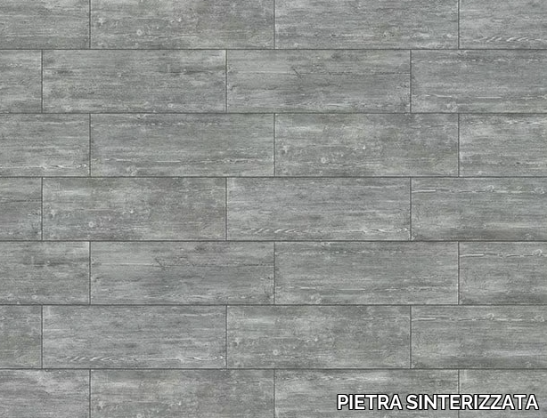 VINTAGE DUNKEL - Porcelain stoneware outdoor floor tiles with wood effect _ PIETRA SINTERIZZATA