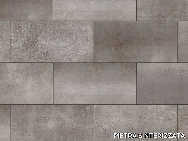 METALLICO DARK SOUL - Porcelain stoneware outdoor floor tiles with metal effect _ PIETRA SINTERIZZATA