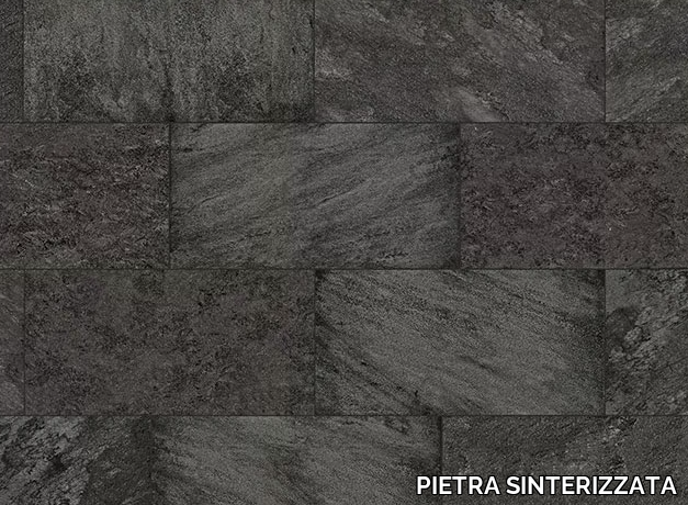 MODENA ANTRAZYT - Porcelain stoneware outdoor floor tiles with marble effect _ PIETRA SINTERIZZATA