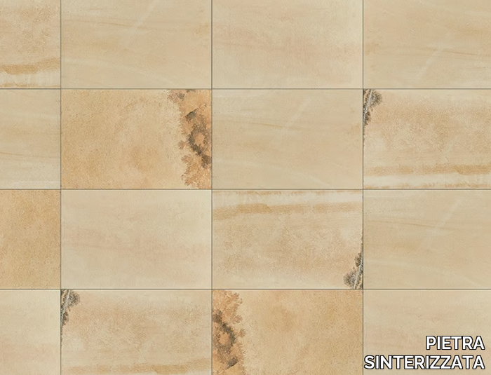 MONVISO FOSSIL - Vehicular porcelain stoneware outdoor floor tiles _ PIETRA SINTERIZZATA