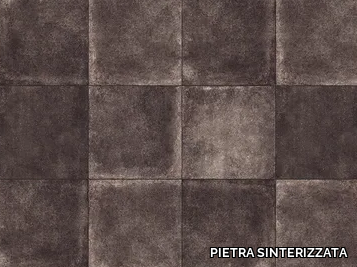 MINIERA BLACK 3 CM - Porcelain stoneware outdoor floor tiles with stone effect _ PIETRA SINTERIZZATA