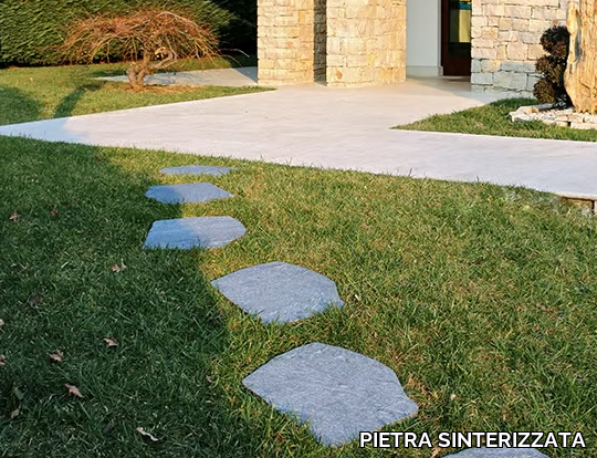 PASSO GIAPPONESE GRIGIONI - Porcelain stoneware garden paths _ PIETRA SINTERIZZATA