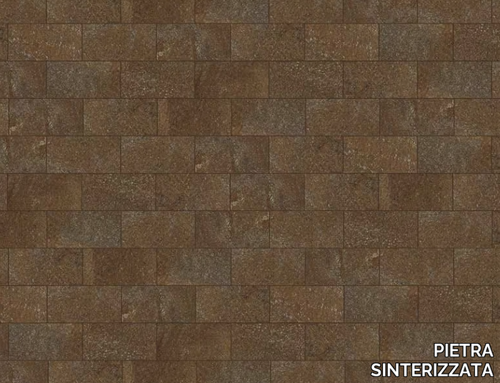 PAVÈ 5 CM PORFIDO ROSSO - Porcelain stoneware outdoor floor tiles _ PIETRA SINTERIZZATA