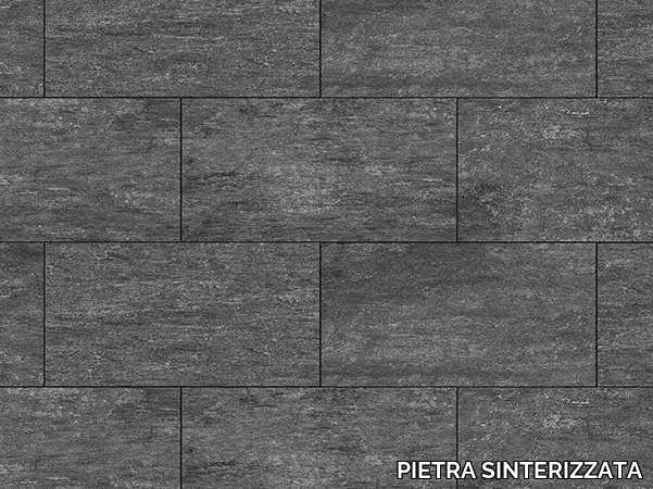 PIETRA DI VALS ANTRAZYT - Porcelain stoneware outdoor floor tiles with stone effect _ PIETRA SINTERIZZATA