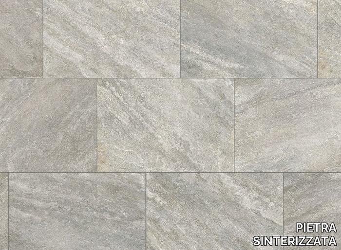 VESUVIO GRIGIO - Porcelain stoneware outdoor floor tiles _ PIETRA SINTERIZZATA
