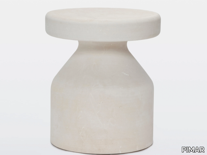 GAS - Lecce stone garden stool _ PIMAR