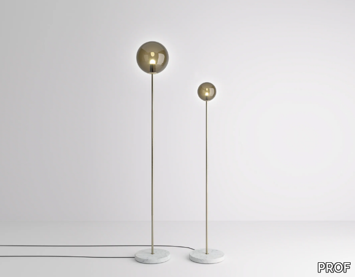 GRACE N°1 - Blown glass floor lamp _ PROF