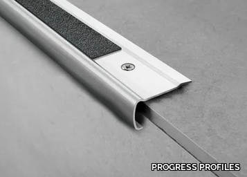 PROSTYLE GRIP ACC - Brushed steel star nosing _ PROGRESS PROFILES