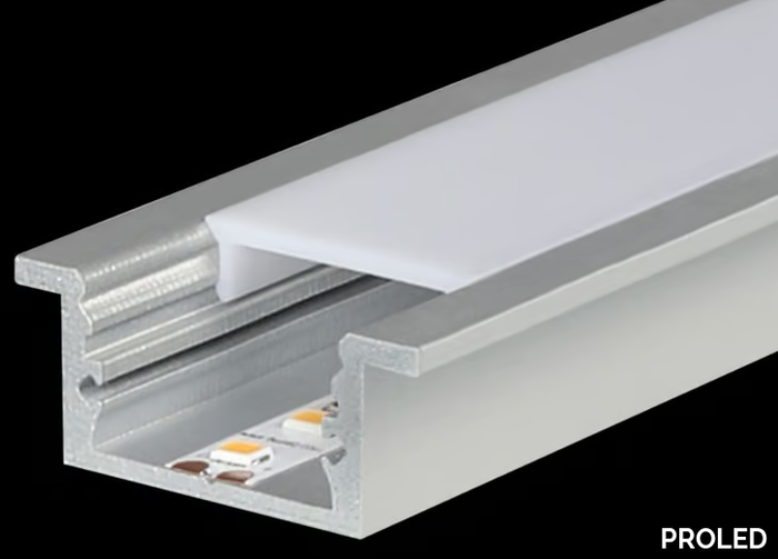 M-LINE REC 12 ST - Aluminium linear lighting profile _ PROLED