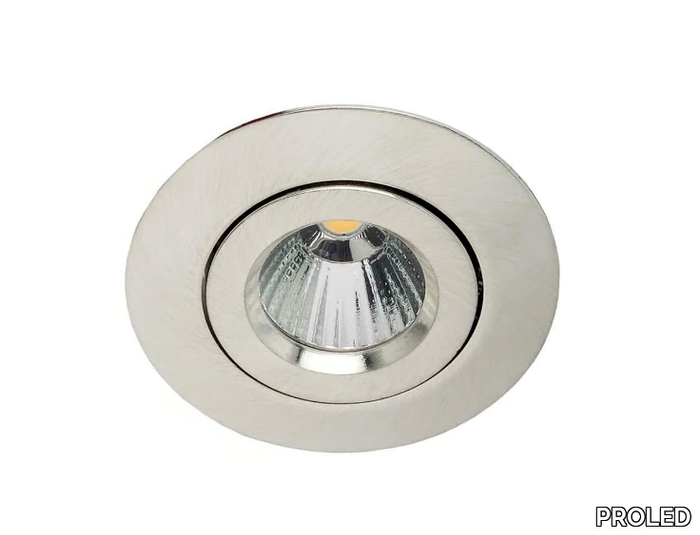 MICRO - Recessed LED adjustable aluminium spotlight _ PROLED