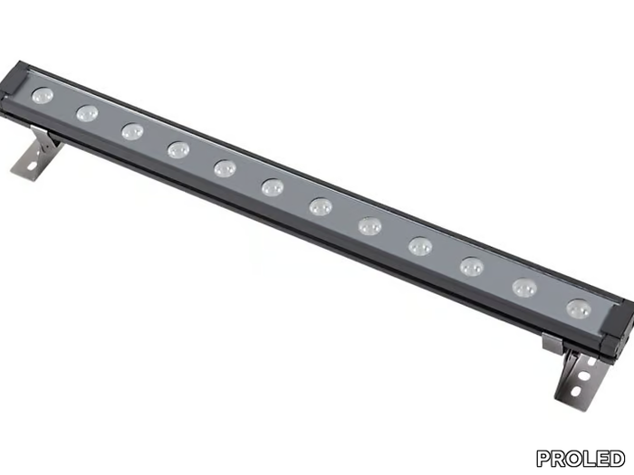 BAR SLIMLINE TRILED RGB IP65 - LED walkover light ceiling aluminium wall washer _ PROLED