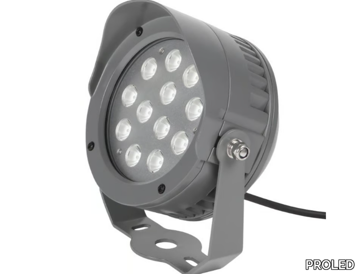 IP65 12X2 WATT MONO - LED adjustable powder coated aluminium Outdoor floodlight _ PROLED