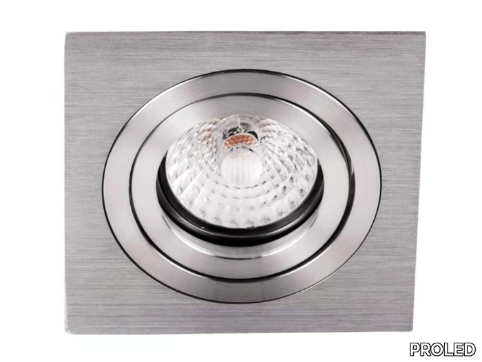 TECHNO LED GU10 - Recessed LED aluminium spotlight _ PROLED