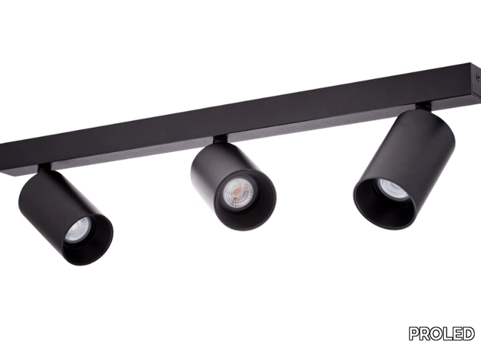 ORIENT 3 - LED multiple adjustable aluminium spotlight _ PROLED