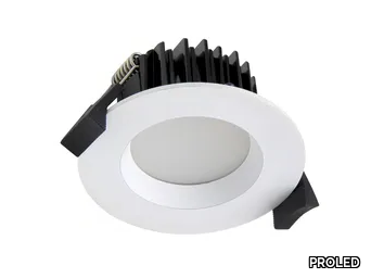 CREATOS MINI FROST - Recessed LED round aluminium spotlight _ PROLED