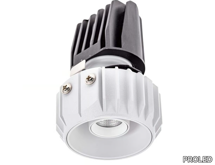 LUXUS MINI TRIMLESS - LED round aluminium spotlight for false ceiling _ PROLED