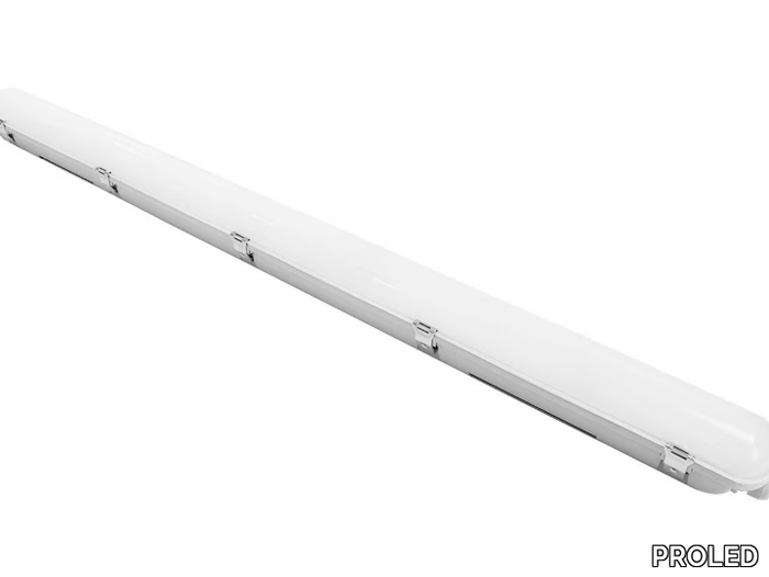 RADIAL SENSOR EMERGENCY - LED polycarbonate outdoor wall lamp with motion sensor _ PROLED