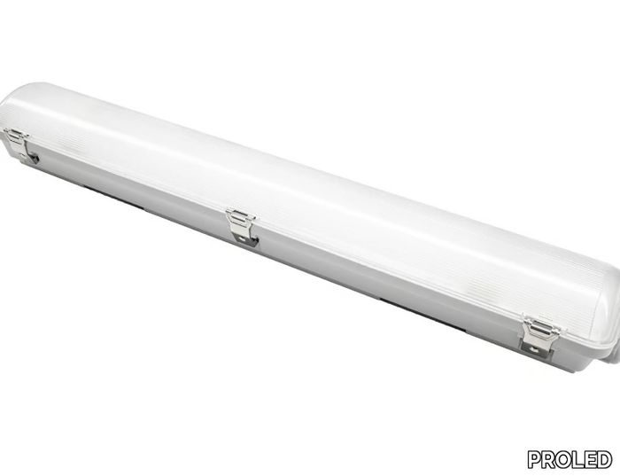 RADIAL SLIM - Polycarbonate outdoor wall lamp / outdoor ceiling lamp _ PROLED