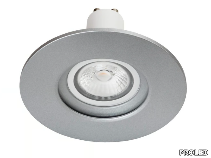 REFLEX LED 3 GU10 - Recessed LED dimmable aluminium spotlight _ PROLED