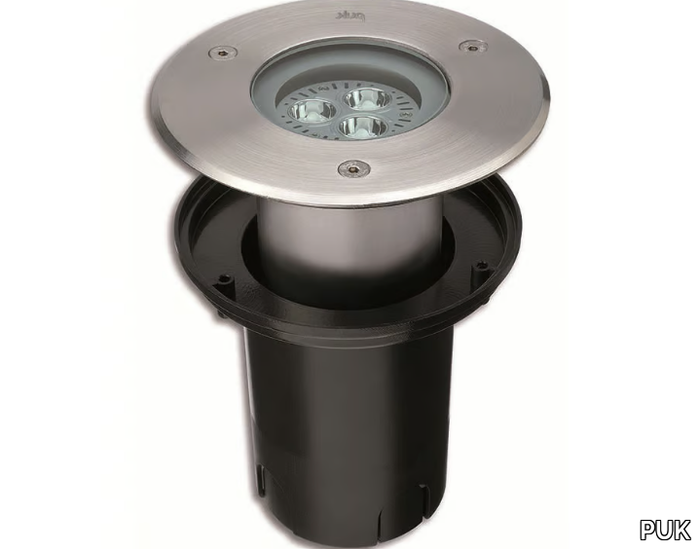 HYDROFLOOR MINI STEEL - Walkover light outdoor stainless steel steplight _ PUK