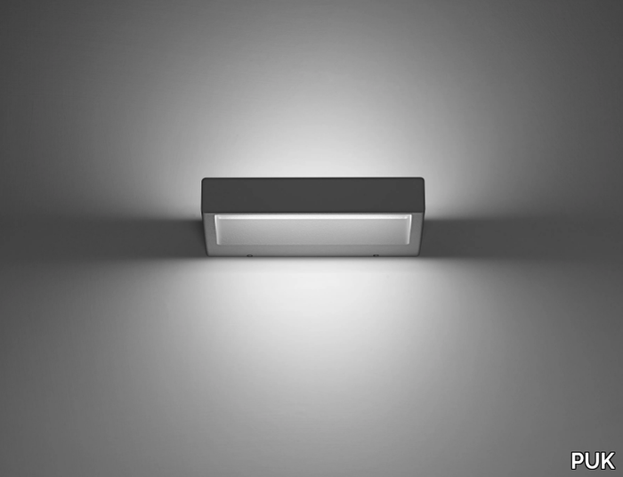 HORIZON - LED die cast aluminium outdoor wall lamp _ PUK