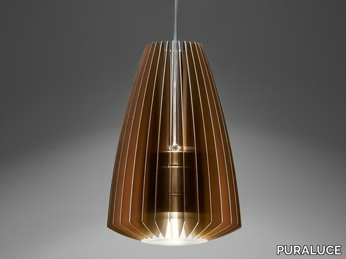 BLUME L - LED aluminium pendant lamp _ PURALUCE