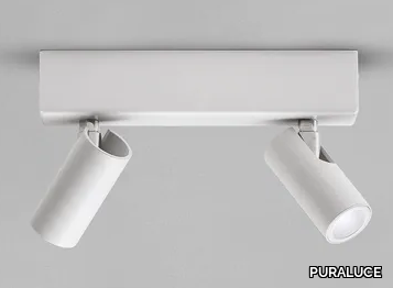 ALPHA 2 - LED multiple adjustable aluminium spotlight _ PURALUCE