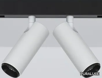 ALPHA TRACK 2 LIGHTS - LED aluminium track-Light _ PURALUCE