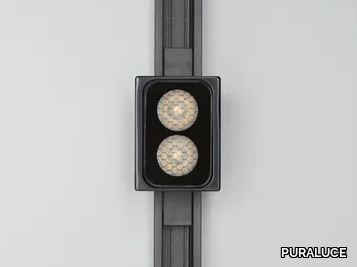 CUBO SUSPENSION TRACK - LED aluminium track-Light _ PURALUCE