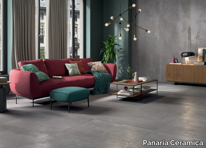 CHROME - Porcelain stoneware wall/floor tiles with metal effect _ Panaria Ceramica