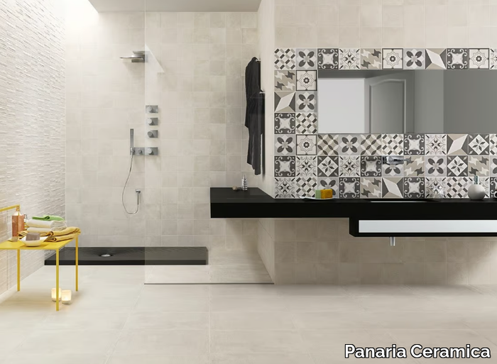 GENESIS - Porcelain stoneware wall/floor tiles with concrete effect _ Panaria Ceramica