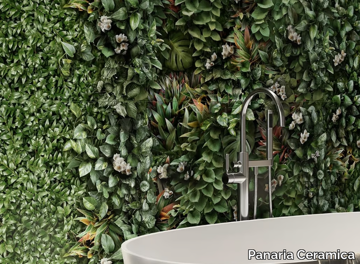 GREENWALL - Indoor porcelain stoneware wall tiles _ Panaria Ceramica