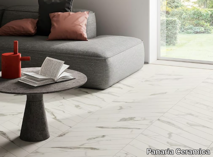 ETERNITY DECORI - Porcelain stoneware wall/floor tiles with marble effect _ Panaria Ceramica