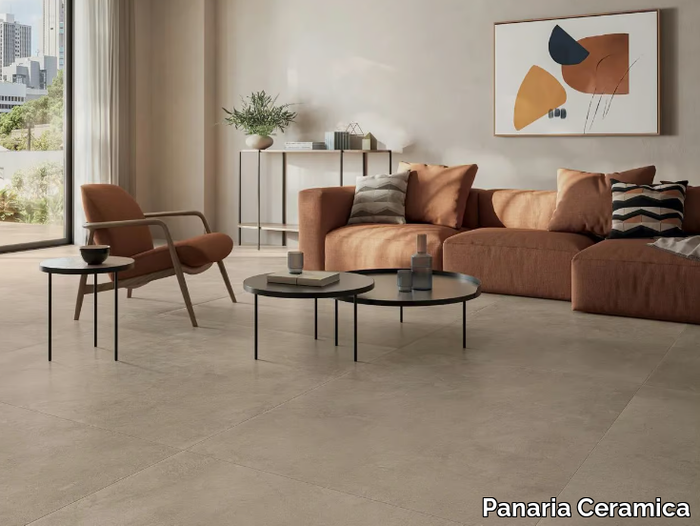 FIBRE - Porcelain stoneware wall/floor tiles with stone effect _ Panaria Ceramica