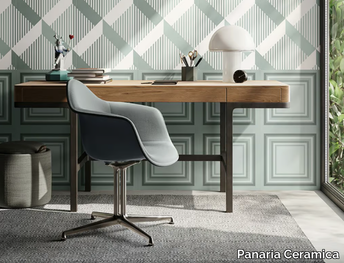 BOISERIE MAUVE - Indoor porcelain stoneware wall tiles _ Panaria Ceramica