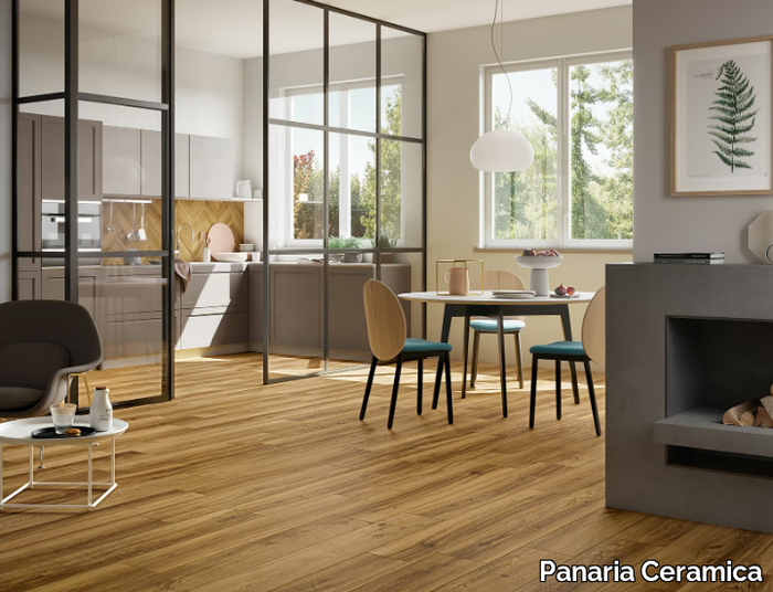 NUANCE - Porcelain stoneware wall/floor tiles with wood effect _ Panaria Ceramica