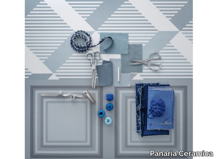 TARTAN MAUVE - Indoor porcelain stoneware wall tiles _ Panaria Ceramica