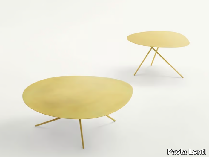 LEVER - Low round coffee table _ Paola Lenti